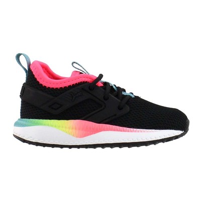 

Кроссовки Puma Pacer Next Excel Rainbow Ac на шнуровке для маленьких девочек, размер  м, повседневные, Черный, Puma Pacer Next Excel Rainbow Ac Lace Up Toddler