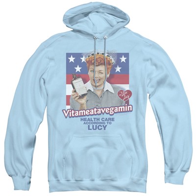 I LOVE LUCY HEALTH CARE Licensed Adult Pullover Hooded Sweatshirt Hoodie SM-3XL