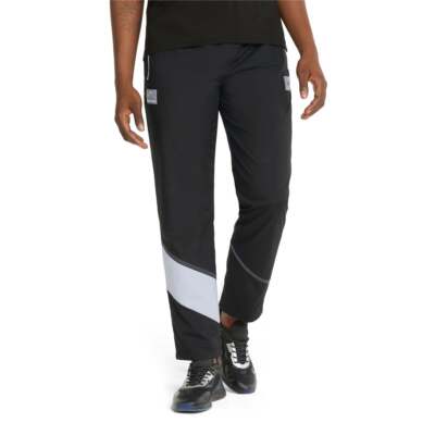 

Брюки Puma Bmw M Motorsport тканые мужские черные повседневные 533316-01, Черный, Puma Bmw M Motorsport Statement Woven Pants