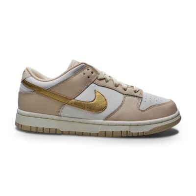 Женские кроссовки Nike Dunk Low Ess Trend — DX5930 001 — фантомное золото металлик