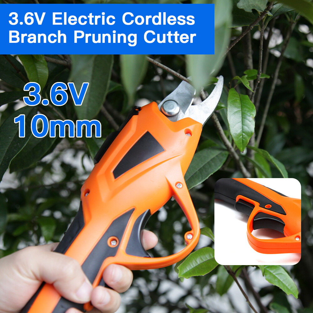 hand held battery garden shears