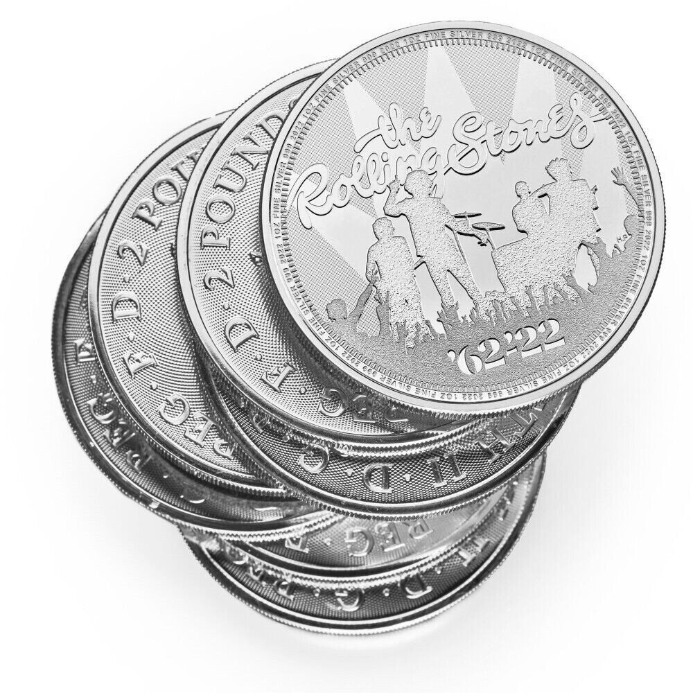 2022 ローリング・ストーンズ 1oz シルバープルーフCOA番号0119 2022 ローリング・ストーンズ 1oz シルバープルーフCOA番号0119 2022