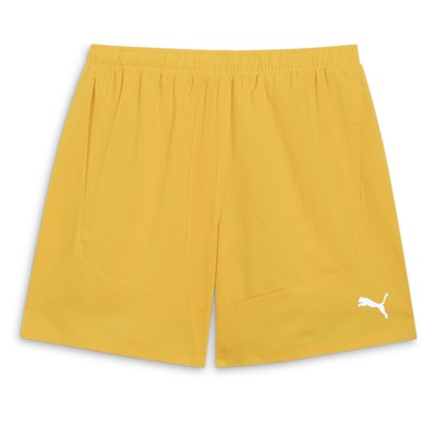 Puma Run Favorites Тканые 7-дюймовые спортивные шорты Мужские желтые Повседневные спортивные штаны