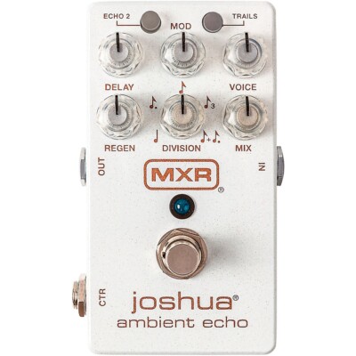 MXR Joshua Ambient Echo Effects Pedal White