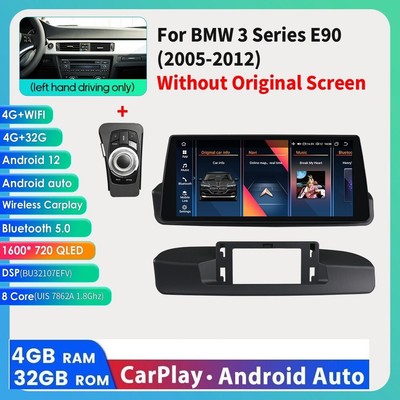 For BMW E90 323i 335i 05-12 Idrive 10.33''Android 12 Car Stereo GPS Carplay Radio