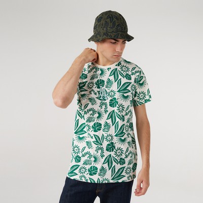 

Мужская белая зеленая футболка New Era LA Dodgers MLB с цветочным принтом SS Lifestyle, Белый, New Era LA Dodgers MLB Floral Print SS Lifestyle T-Shirt