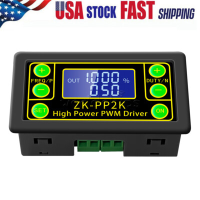 PWM Motor Speed Controller Regulator Frequency Cycle Adjustable Module USA