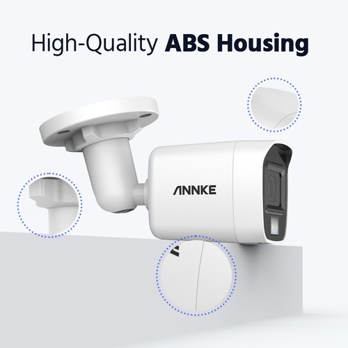 ANNKE HD 3K 5MP 4in1 Security Camera Outdoor Color Night Vision Audio Recording