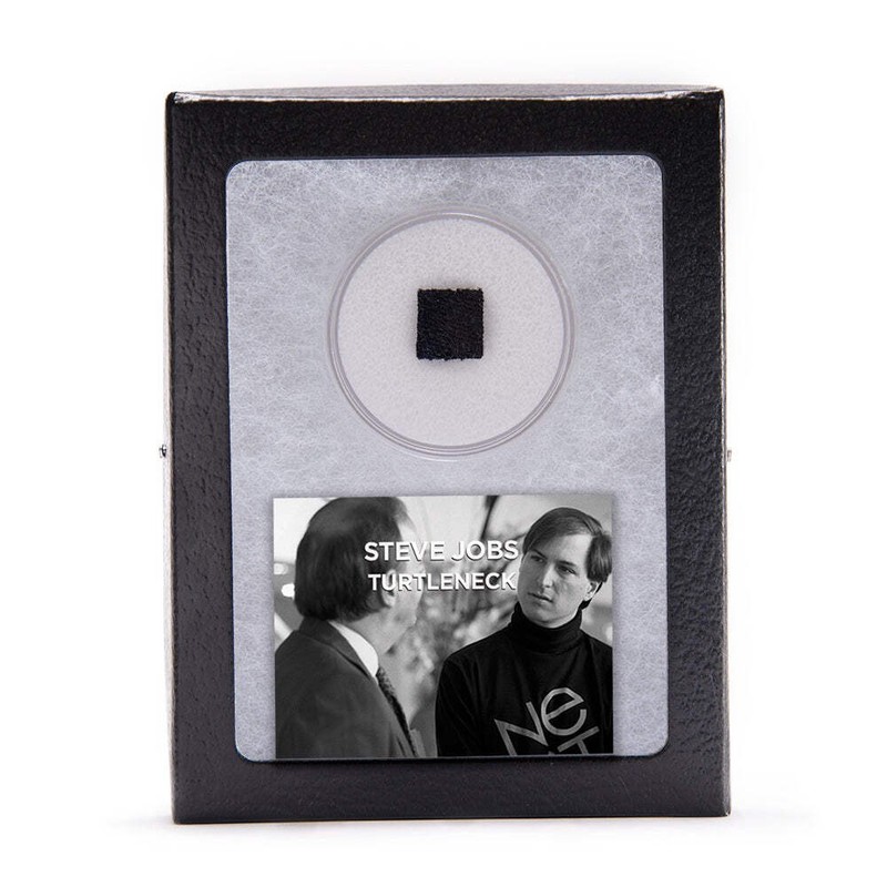 Steve Jobs Turtleneck - Fabric Swatch from Steve Jobs Owned