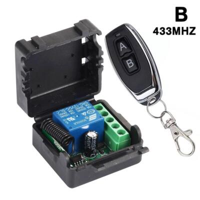 315/433Mhz Universal Wireless Remote Control Switch 12V Relay Receiver A3I3
