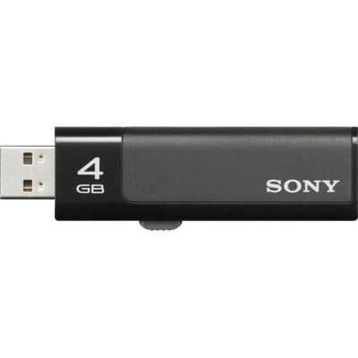Sony MicroVault Retractable USB 2.0 Flash Drive 4GB - Open box!