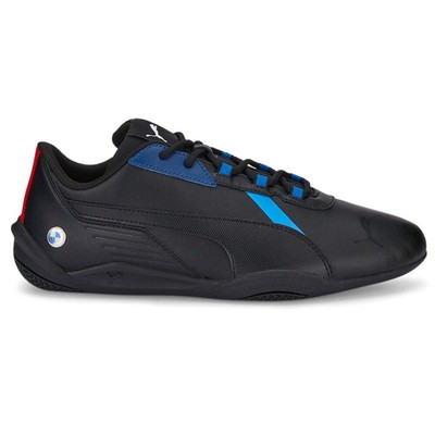 Мужские черные и синие кроссовки Puma Bmw Mms RCat Machina на шнуровке 307311