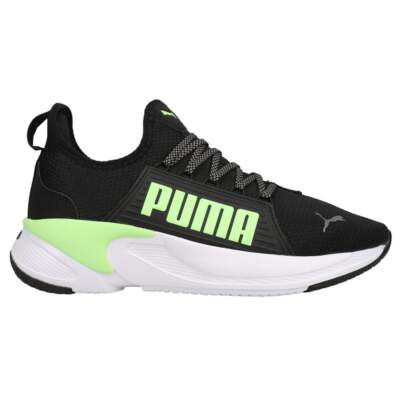 

Puma 376560-03 Kids Boys Softride Premier Slip-On Sneakers Shoes Casual -, Черный, Puma Softride Premier Slip-On