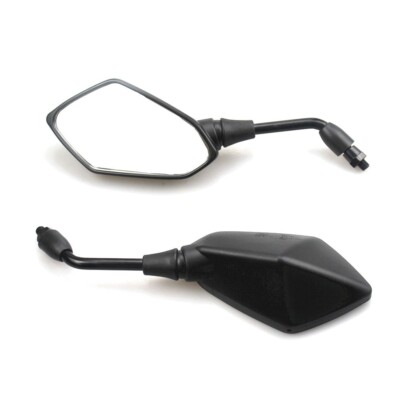 2pcs Motorcycle Mirror 8mm RearView Side Mirrors For Harley Honda Suzuki Yamaha