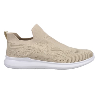 Propet Travelbound Slip On  Womens Beige Sneakers Casual Shoes WAT104MSAN