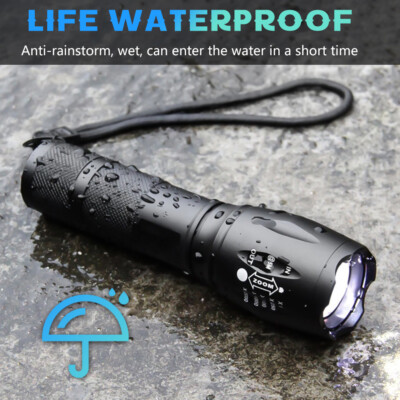 900000000LM Super Bright LED Searchlight USB Solar Rechargeable Spotlight Hand