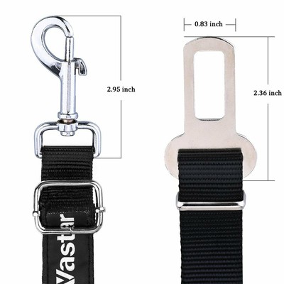 Vastar Adjustable Pet Dog Cat Safety Leads Car Vehicle Seat Belt Harness Seat...