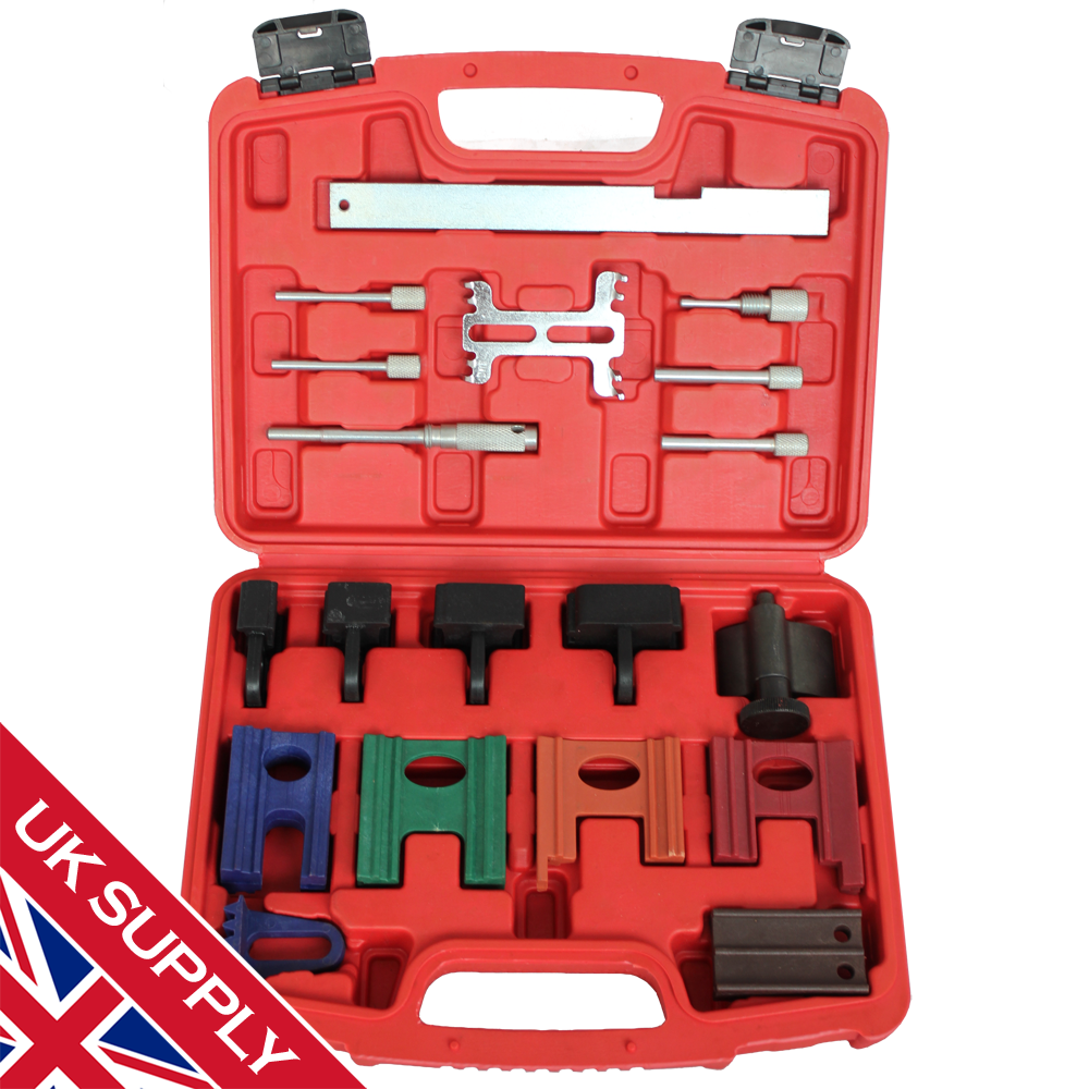 19 PC Engine Universal Timing Belt Chain Camshaft Flywheel Locking Tool