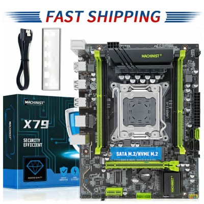 X79-V282H Motherboard LGA 2011 DDR3 NVME M.2 SATA 6Gb/s Intel X79 for Xeon E5 #