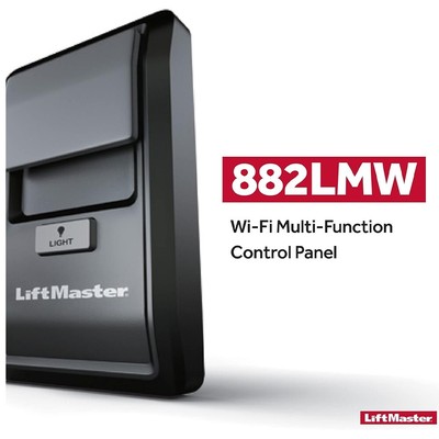 LiftMaster 882LMW Security+ 2.0 Multi-Function Wi-Fi Operated Garage Door Ope...