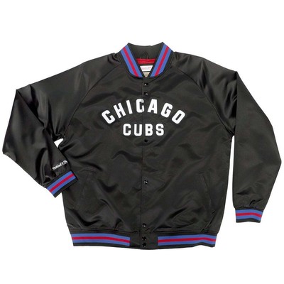 

Mitchell - Ness Легкая Атласная Куртка Мужская Черная Повседневная Спортивная Верхняя Одежда ST, Черный, Mitchell - Ness Lightweight Satin Jacket