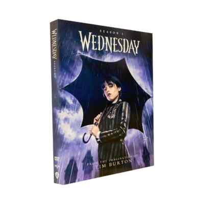 Wednesday: The Complete First Season 1 (DVD, 2024, 3-Disc Set) FREE SHIPPING