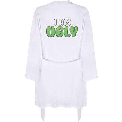 'I Am Ugly' Adult Dressing Robe / Gown (RO038764)