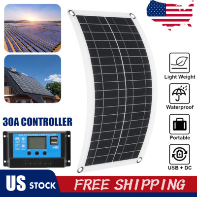 300W Solar Power Energy Storage System Use Solar Panels Systems For Home RV Boat