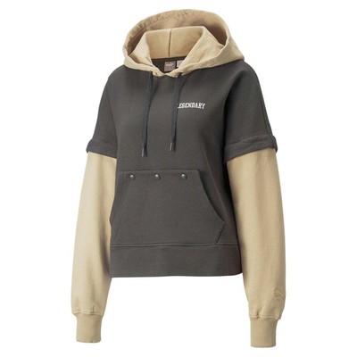 

Puma University Pullover Hoodie Womens Black Casual Outerwear 532505-01, Черный