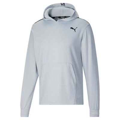 

Puma Fit Lightweight Pwrfleece Pullover Hoodie Mens Grey Casual Athletic Outerwe, Puma Fit Lightweight Pwrfleece Pullover Hoodie