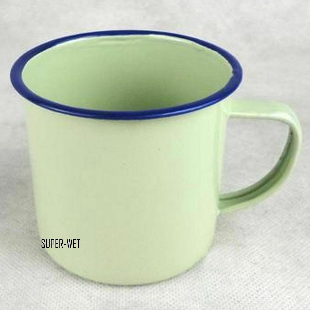 handmade-enamel-cup-mug-drinking-coffee-beer-tea-camping-vintage-8cm