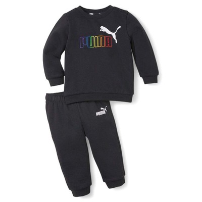 Повседневные топы Puma Minicats Ess Crew Jogger для новорожденных девочек, размер 2T, 846142-56