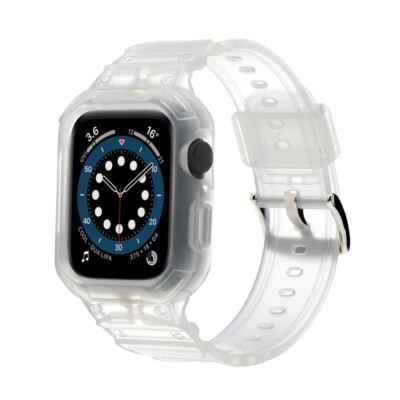For Apple Watch Series 10 46mm 42mm tpu Armor Protective Case Band Strap Cover