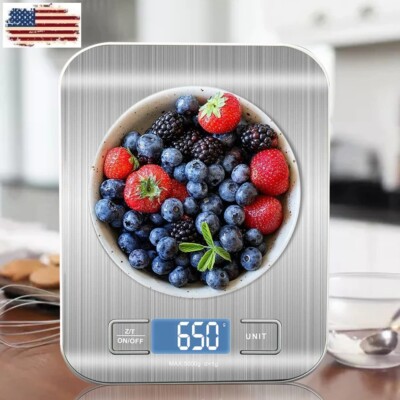 Digital Electronic Scale Best Kitchen Food Diet Postal Weight Balance LCD 5KG/1G
