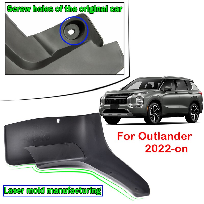 4x For Mitsubishi Outlander 2022-2024 Mud Flaps Splash Guard Mudguards Fender