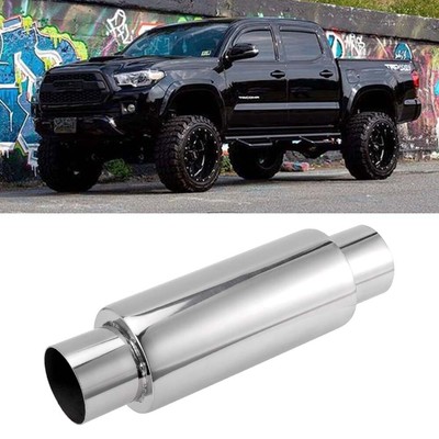 for Toyota Tacoma 2.5'' Inlet Outlet Exhaust Resonator System 16'' Overall Length
