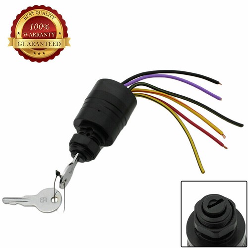Mercury Ignition Key Switch 6 Wire Replaces 17009A2 17009A5 Outboard
