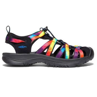 

Женские черные повседневные сандалии Keen Whisper TieDye Sport 1025038, Черный, Keen Whisper TieDye Sport