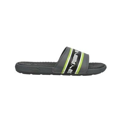 

Puma Cool Cat Stripe Repeat Bx Slide Молодежные серые повседневные сандалии для мальчиков 38696205, Grey, Puma Cool Cat Stripe Repeat Bx Slide Youth