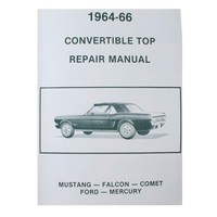 1965 1966 Ford Mustang Verdeck Montage Anleitung Convertibble Top Manual Falcon