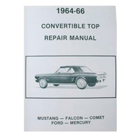 1965 1966 Ford Mustang Verdeck Montage Anleitung Convertibble Top Manual Falcon