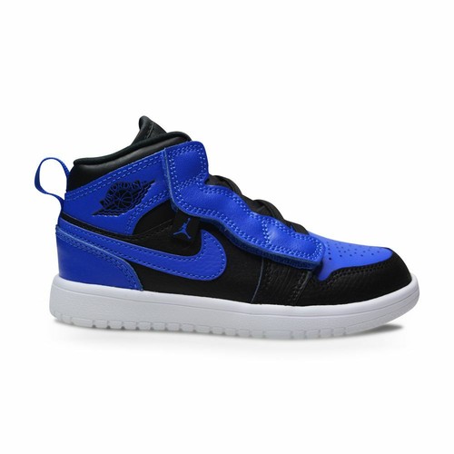 Kids Nike Jordan 1 Mid ALT (PS) - AR6351 077 - Black Hyper Royal