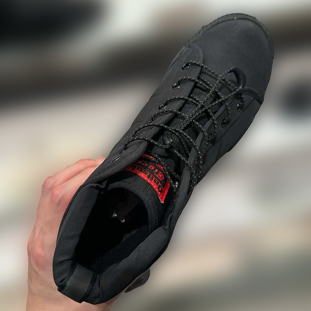 Pre-owned Onitsuka Tiger Tiger Hmr Peak G-tx 1183a809.001 Black/black Gore-tex