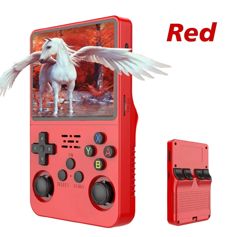Portable R36S Retro Handheld Video Game Console 3.5 Inch IPS HD Color Screen Po