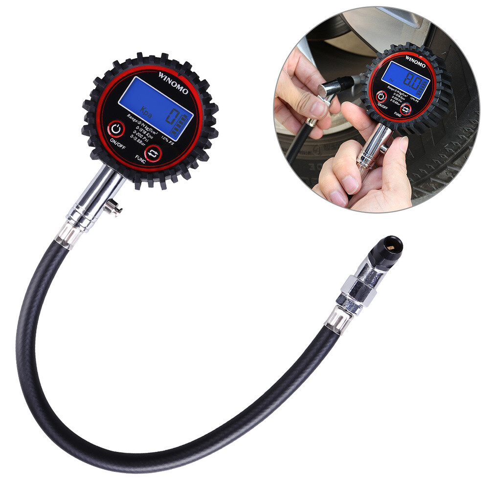 Car Tyre Pressure Gauge Motorbike Digital Air Auto Tire 0 ...