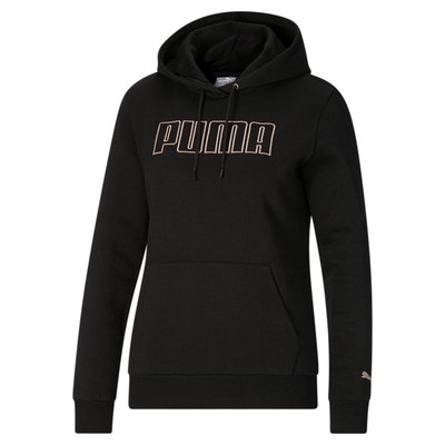 Puma Senci Hoodie Fl Женская черная повседневная верхняя одежда 67874001