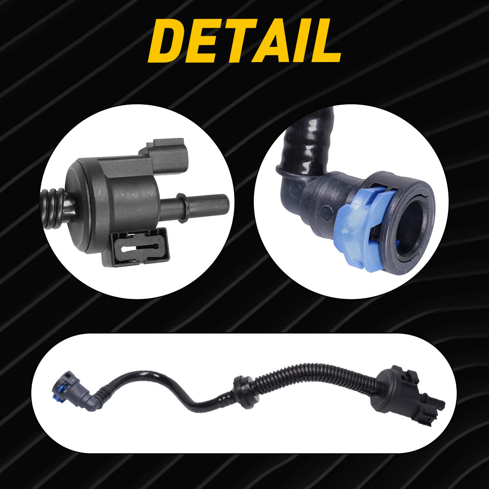 VARIVAS TR293 2本 For 15-23 Mustang 2.3L Ford Fuel Vapor Purge Tube Hose w
