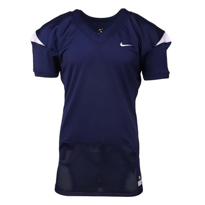 

Nike Vapor Pro V Neck Football Jersey Mens Blue Athletic Casual 845929-420, Синий, Nike Vapor Pro V Neck Football Jersey