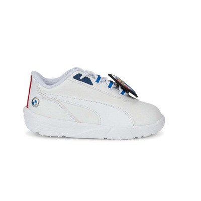 

Кроссовки без шнуровки Puma Bmw Mms RCat Machina для маленьких мальчиков, размер 10 м, повседневная обувь, Белый, Puma Bmw Mms RCat Machina Slip On Toddler