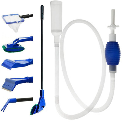 Aquarium Fish Tank Cleaning Tools Siphon Vacuum for Water Changing Sand Cleaner
